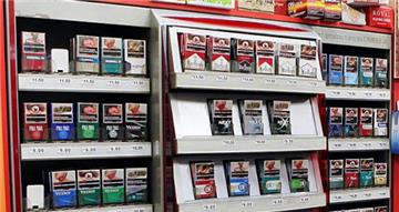 Cửa hàng trưng bày quá 1 bao thuốc lá phạt đến 5 triệu đồng