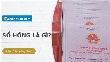 Sổ hồng là gì? Sổ hồng và Sổ đỏ sổ nào giá trị hơn?