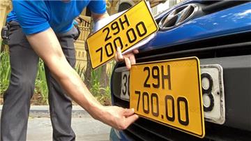 Từ 2022, có được đổi biển số xe sang màu vàng không?