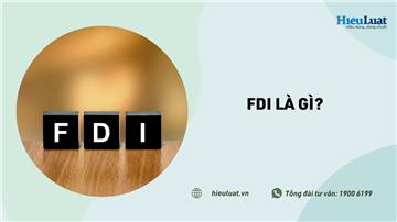 FDI là gì? Ví dụ về FDI ở Việt Nam