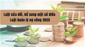 Tải toàn văn Luật sửa đổi Luật Quản lý nợ công 2025
