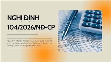 Toàn văn Nghị định 104/2026/NĐ-CP về quyết toán chi thường xuyên