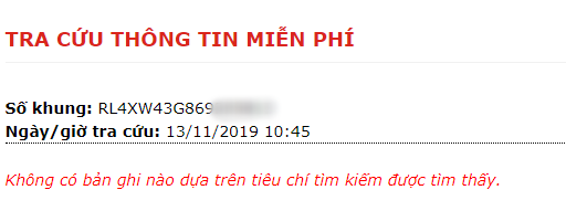 làm thế nào để biết xe mua lại có đang thế chấp ngân hàng hay không