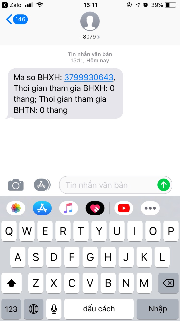 tra cứu bảo hiểm xã hội bằng tin nhắn tra cuu bao hiem xa hoi bang tin nhan