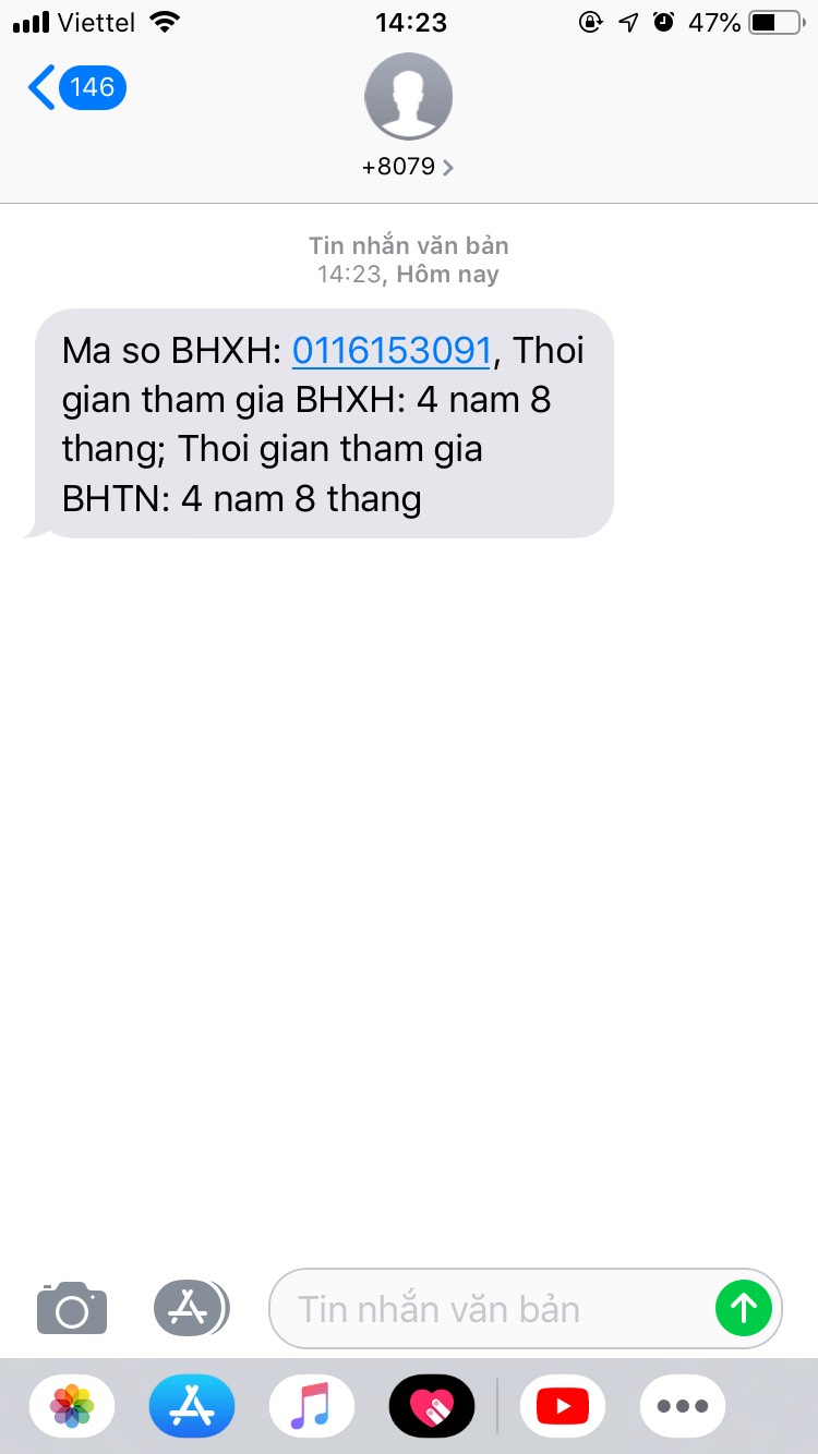 tra cứu bảo hiểm xã hội bằng tin nhắn tra cuu bao hiem xa hoi bang tin nhan