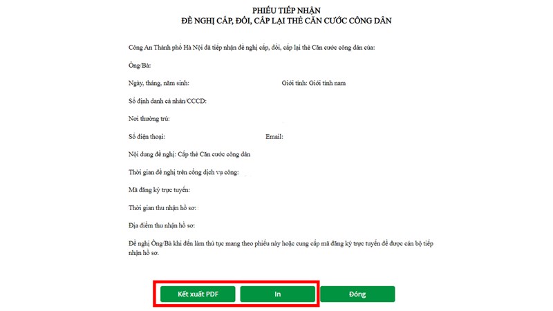 làm căn cước công dân online lam can cuoc cong dan online