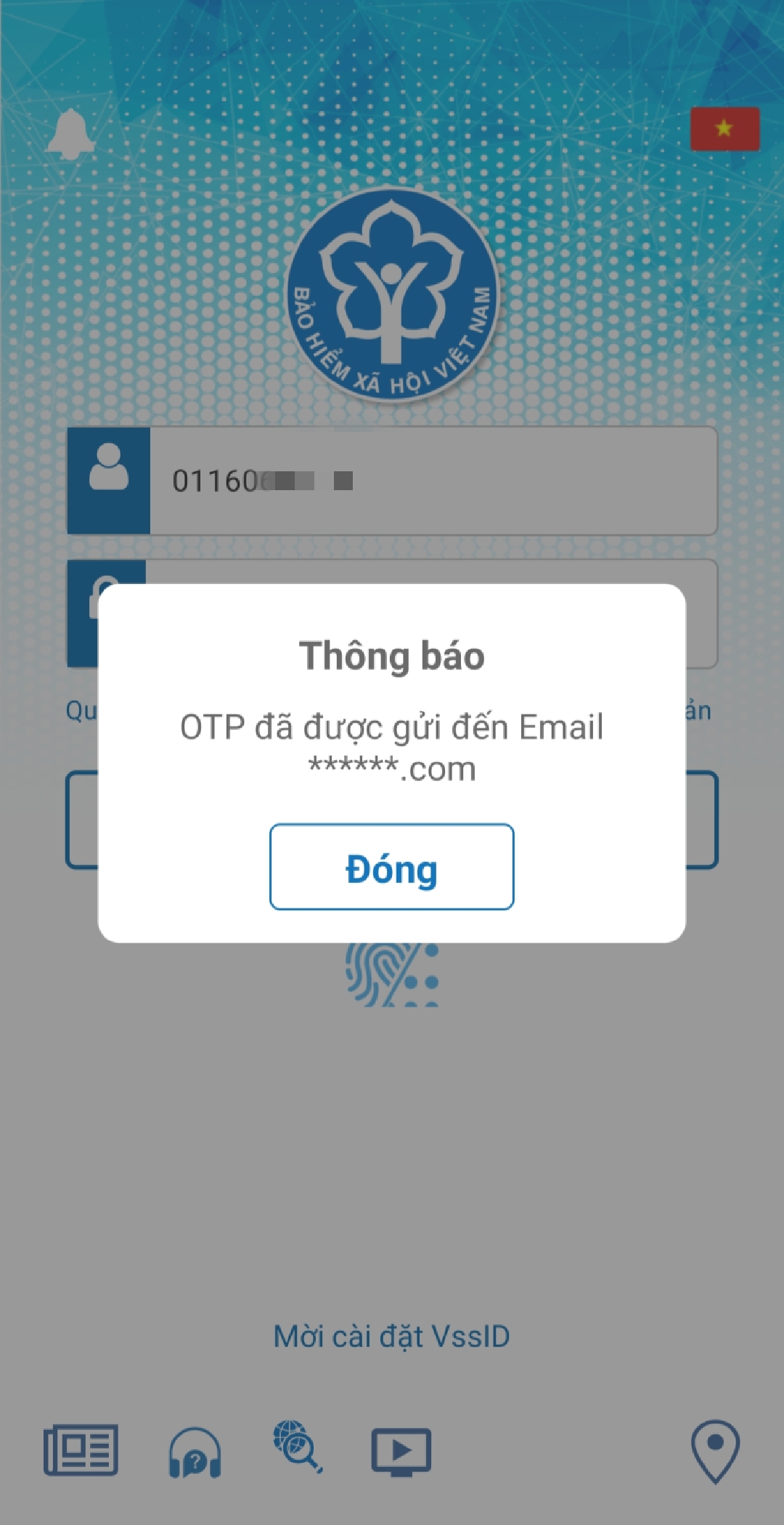 lấy lại mật khẩu vssid bằng email lay lai mat khau vssid bang email