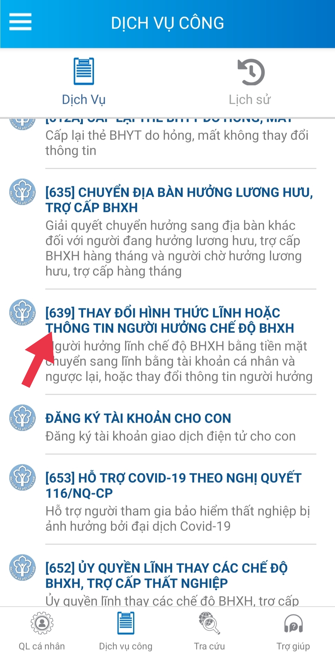 thay đổi hình thức nhận lương hưu thay doi hinh thuc nhan luong huu