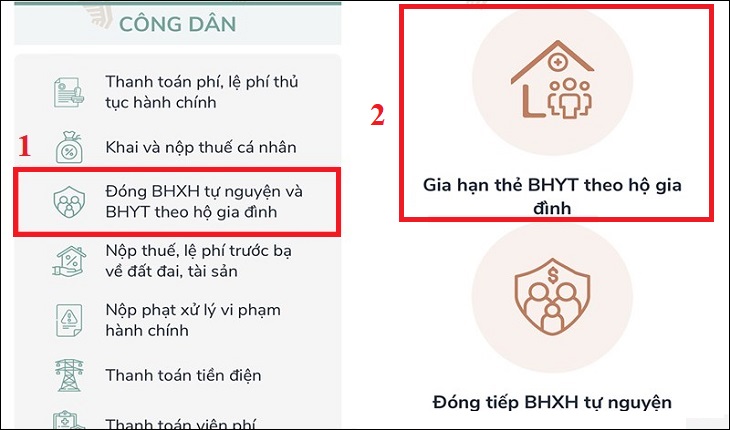 gia hạn bảo hiểm y tế gia han bao hiem y te