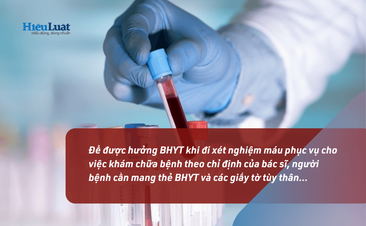 xét nghiệm máu có được hưởng bảo hiểm y tế xet nghiem mau co duoc huong bao hiem y te
