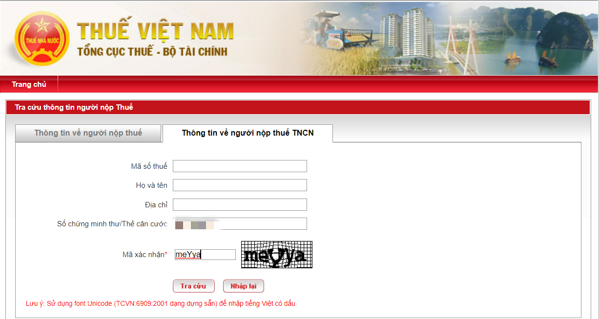 tra cứu mã số thuế thu nhập cá nhân 2022 tra cuu ma so thue thu nhap ca nhan 2022