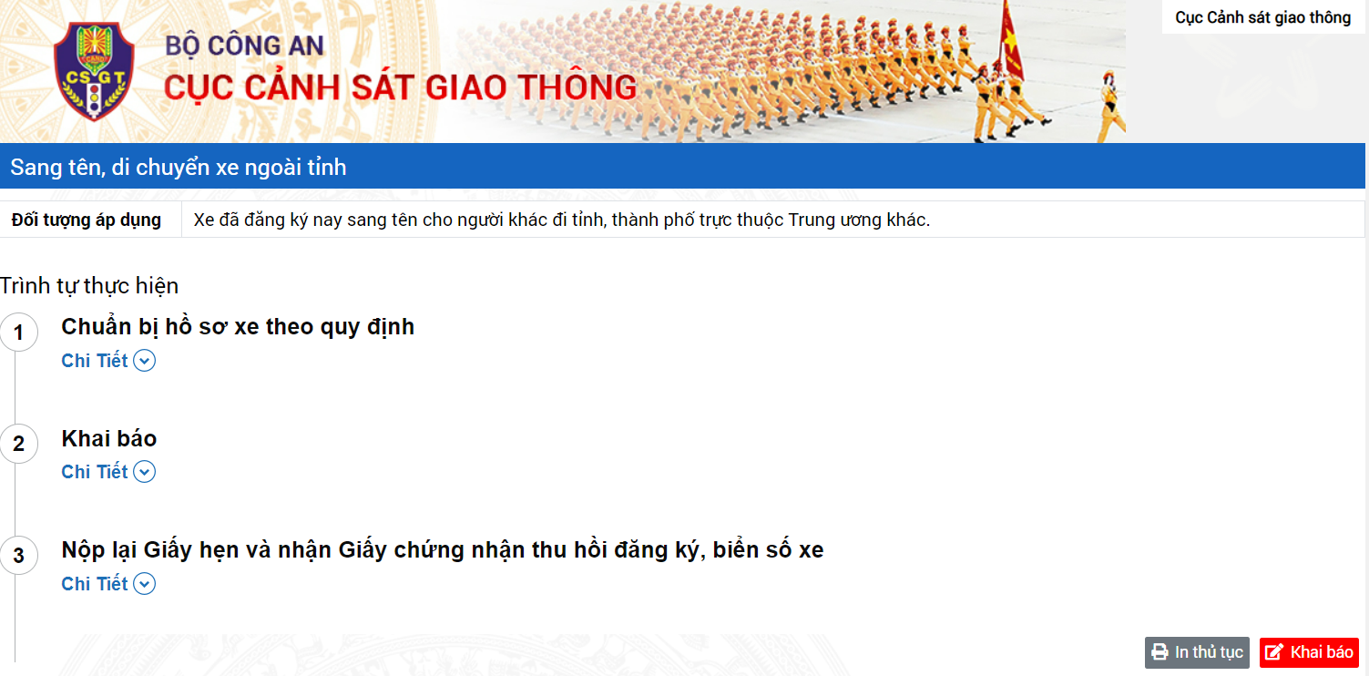 thủ tục sang tên xe máy online thu tuc sang ten xe may online