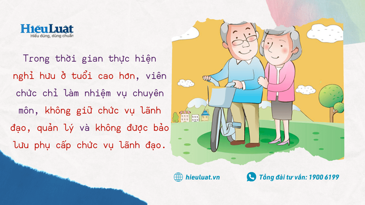 trường hợp được kéo dài tuổi nghỉ hưu truong hop duoc keo dai tuoi nghi huu