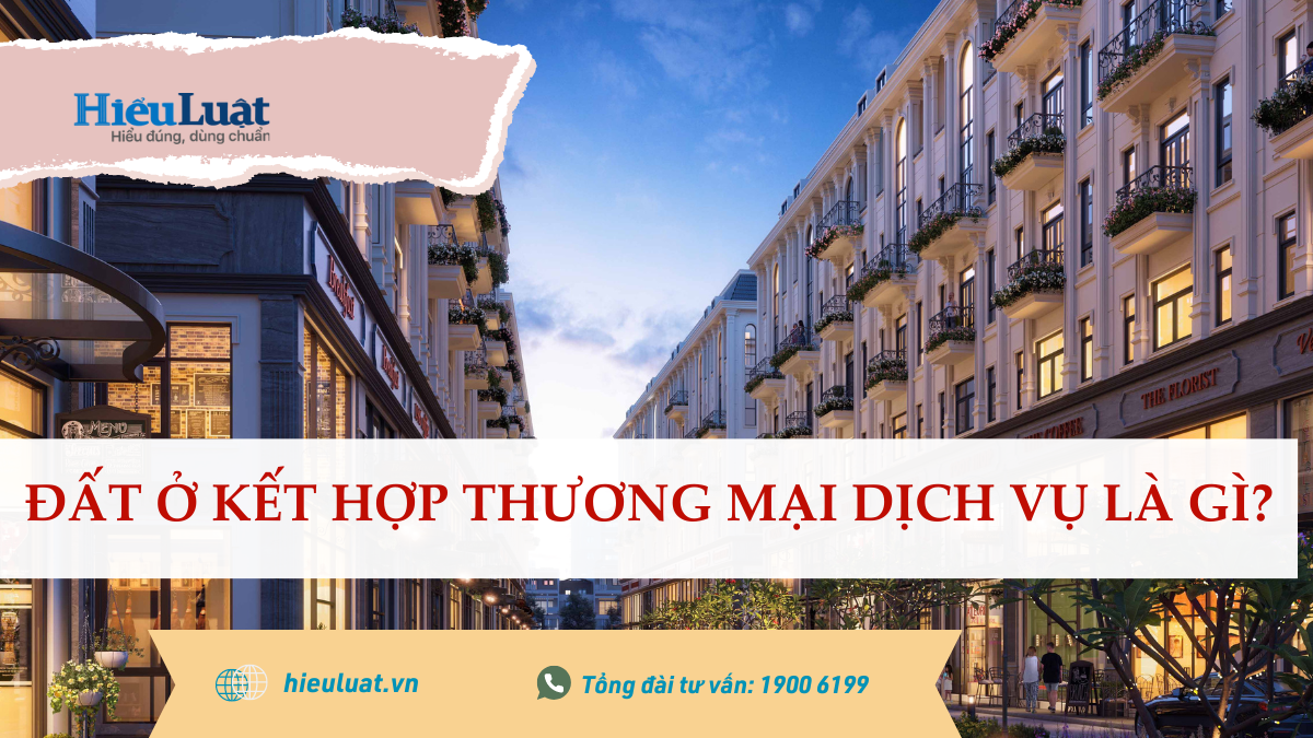 Đất ở kết hợp thương mại dịch vụ là loại đất thuộc nhóm nào?
