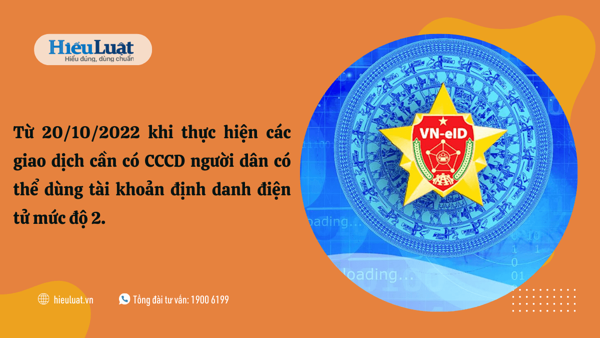 tài khoản định danh điện tử mức 2 có giá trị như cccd gắn chip tai khoan dinh danh dien tu muc 2 co gia tri nhu cccd gan chip