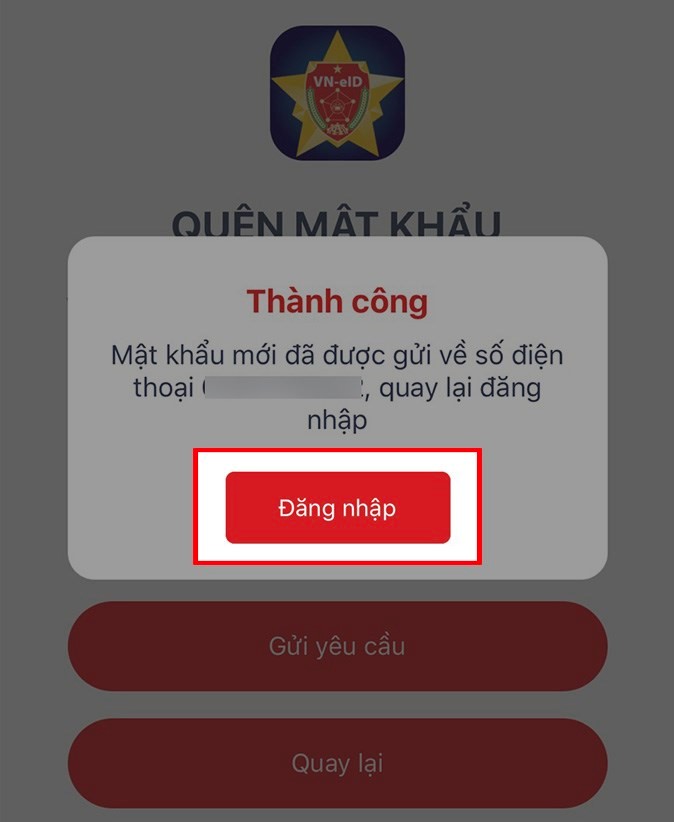 cách lấy lại mật khẩu vneid cach lay lai mat khau vneid