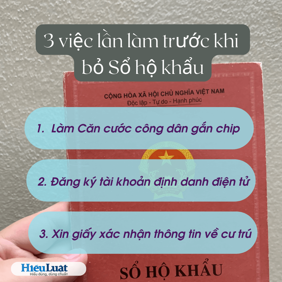 bỏ sổ hộ khẩu bo so ho khau