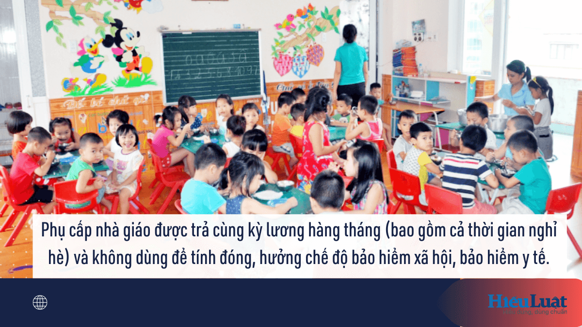 phụ cấp giáo viên mầm non 2023 phụ cấp giáo viên mầm non 2023 và quy định trả phụ cấp