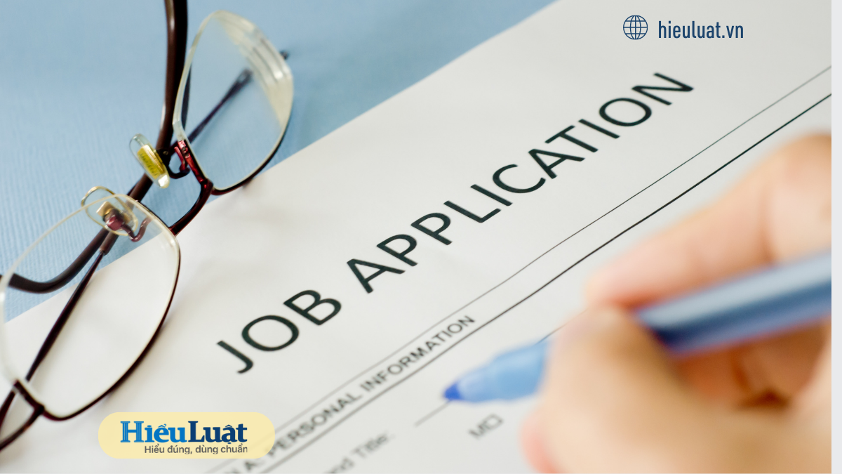 hồ sơ xin việc 2023 Đơn xin việc không bắt buộc phải dán ảnh