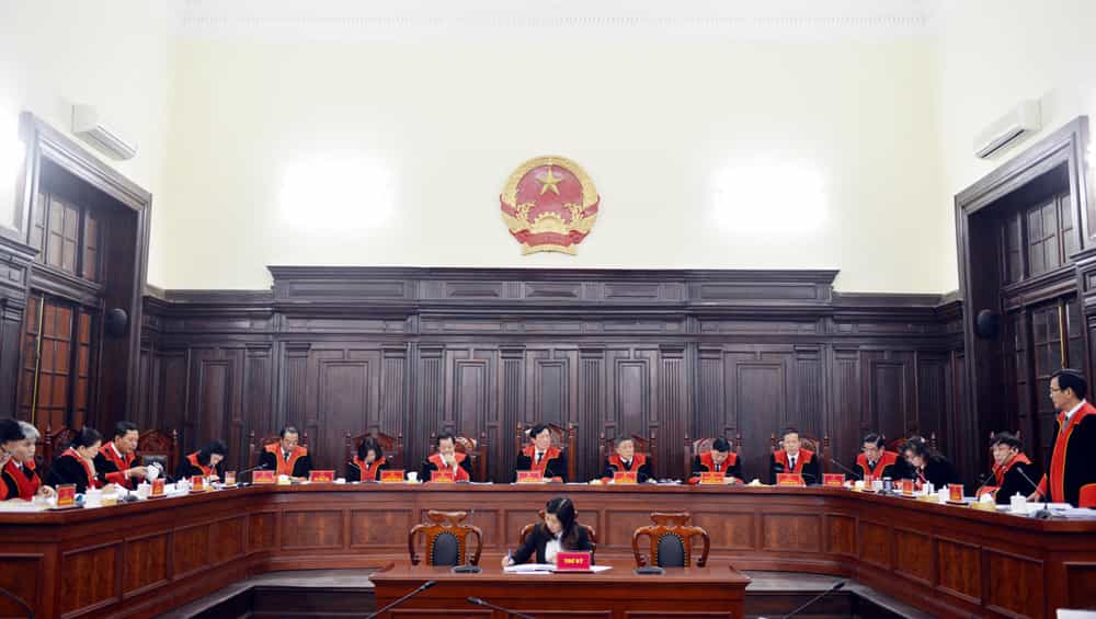 Tòa án dân chúng là ban ngành hành pháp nhập cỗ máy Nhà nước