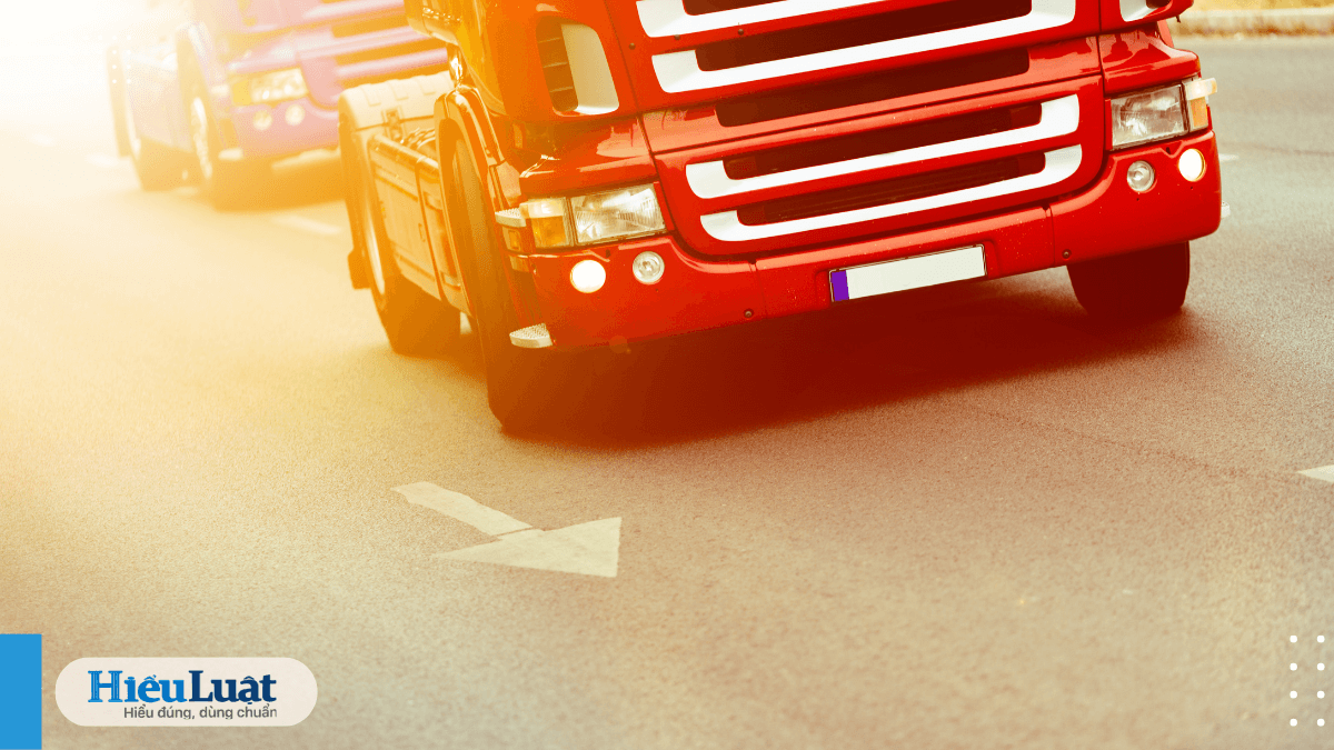 phương tiện giao thông phải đáp ứng thông tin đăng kiểm tối thiểu