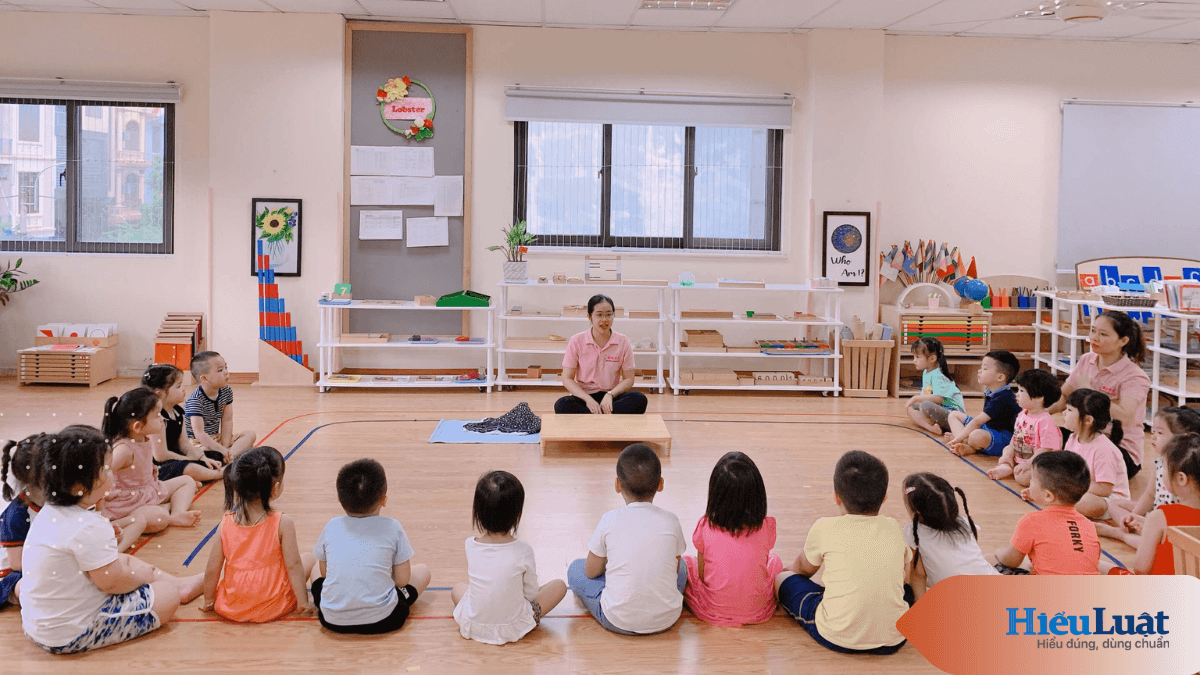 điều lệ trường mầm non điều lệ trường mầm non các nhóm trẻ được phân lớp theo độ tuổi quy định