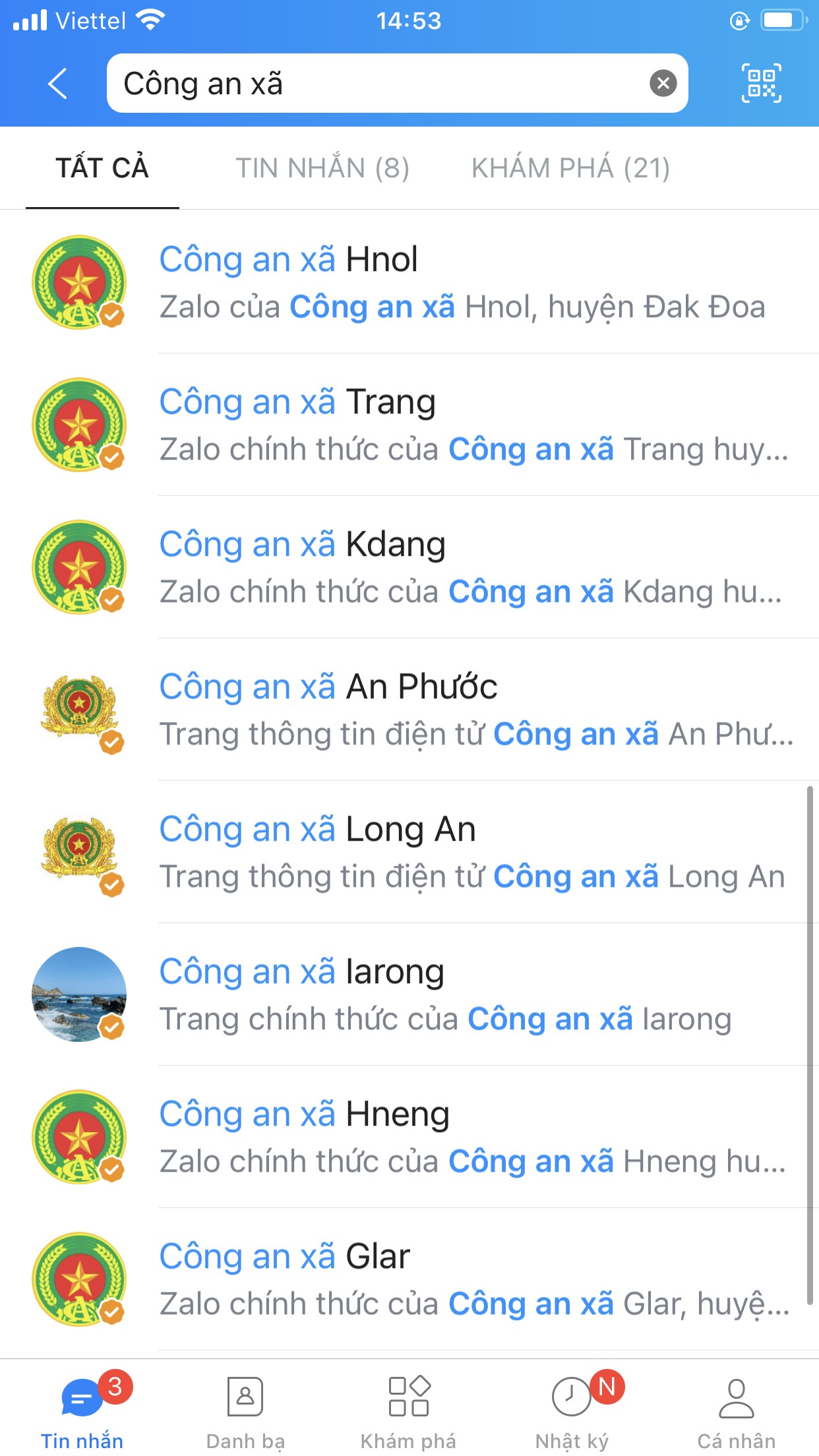 cách tra cứu số điện thoại công an xã