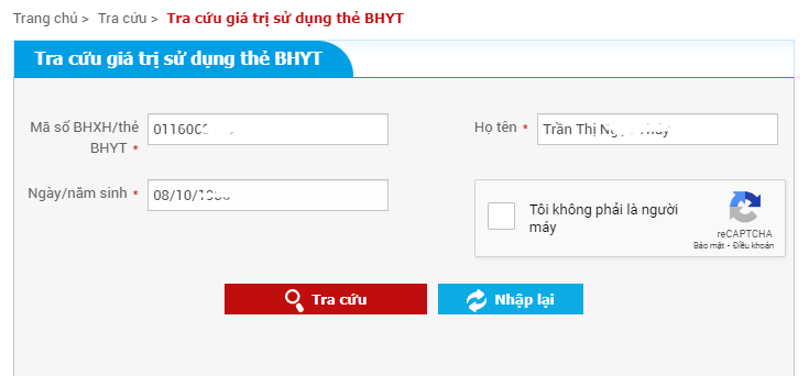 kiểm tra gia hạn bhyt trực tuyến kiểm tra gia hạn bhyt trực tuyến bước 1