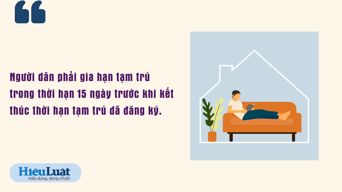 gia hạn tạm trú online gia hạn tạm trú online trước 15 ngày khi hết hạn