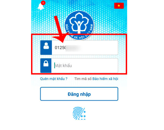 Bước đăng nhập vào tài khoản