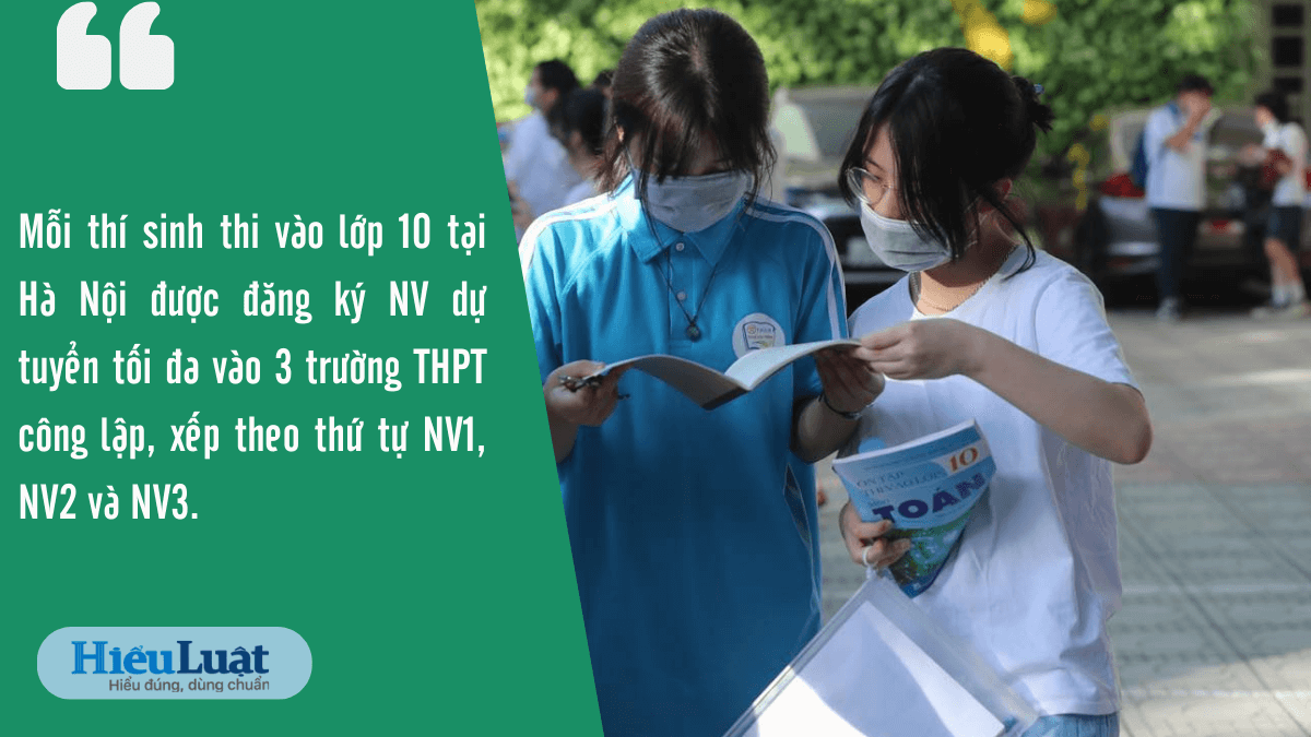 thi vào lớp 10 hà nội đăng ký nguyện vọng thi vào lớp 10 hà nội