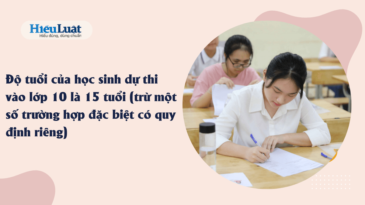 thi vào lớp 10 hà nội độ tuổi thi vào lớp 10 hà nội