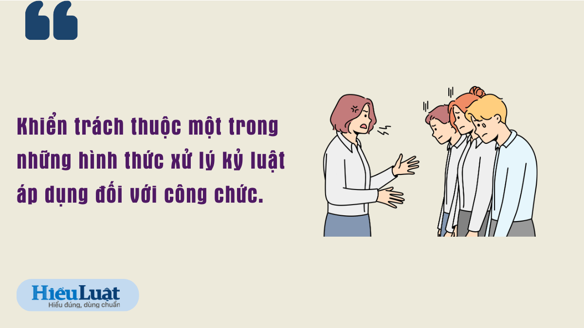 công chức bị kỷ luật khiển trách xếp loại gì công chức bị kỷ luật khiển trách xếp loại gì