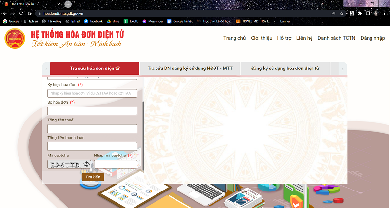 Hệ thống hóa đơn điện tử Hệ thống hóa đơn điện tử là hệ thống tra cứu các thông tin về hóa đơn điện tử