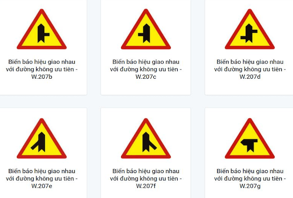 biển báo đường ưu tiên