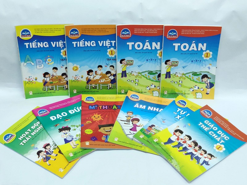 Bộ sách giáo khoa lớp 1 Chân trời sáng tạo