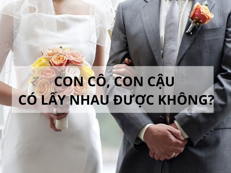Con cô, con cậu có lấy nhau được không?