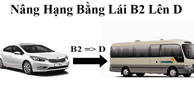 Điều kiện và quy trình nâng hạng bằng lái từ B2 lên D