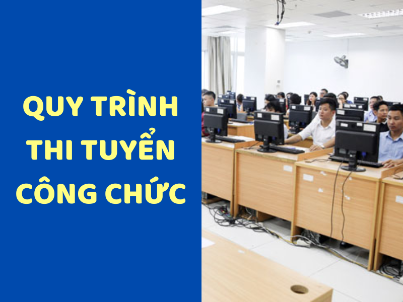 Quy trình thi tuyển công chức năm 2023