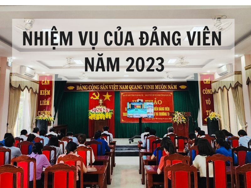Nhiệm vụ của Đảng viên năm 2023