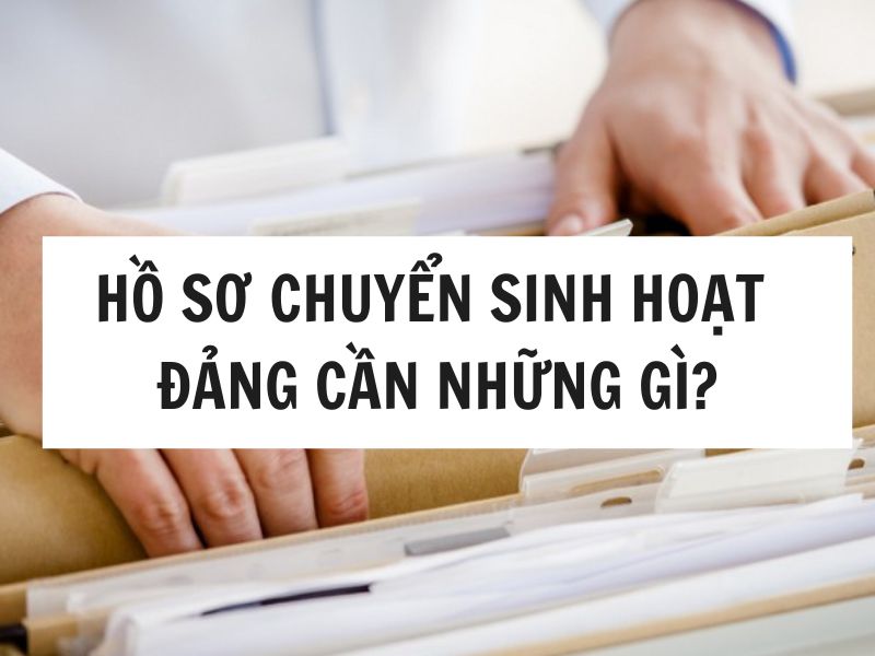 Hồ sơ chuyển sinh hoạt đảng cần những gì?