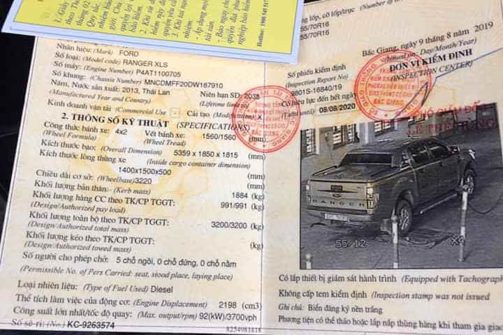 xe bán tải có được gia hạn đăng kiểm không Xe bán tải có được tự động gia hạn đăng kiểm?