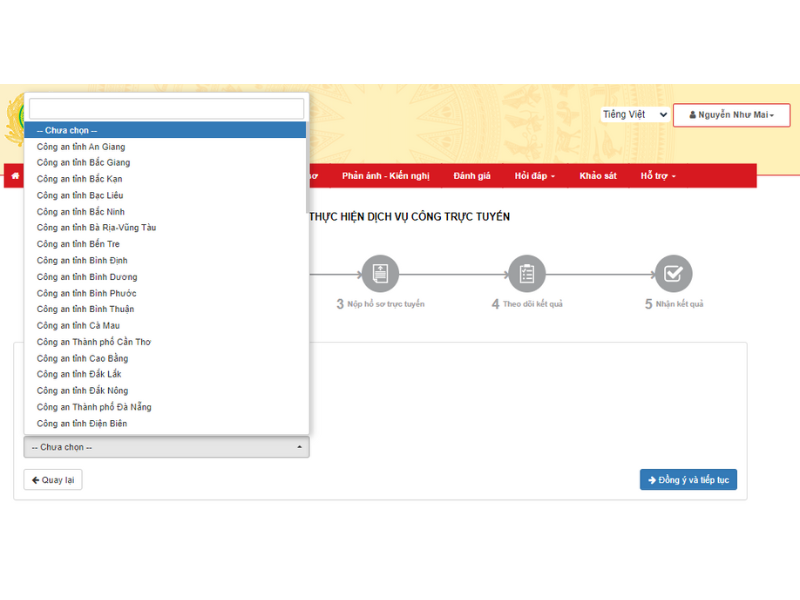 Sau đó chọn “Đồng ý và tiếp tục”.