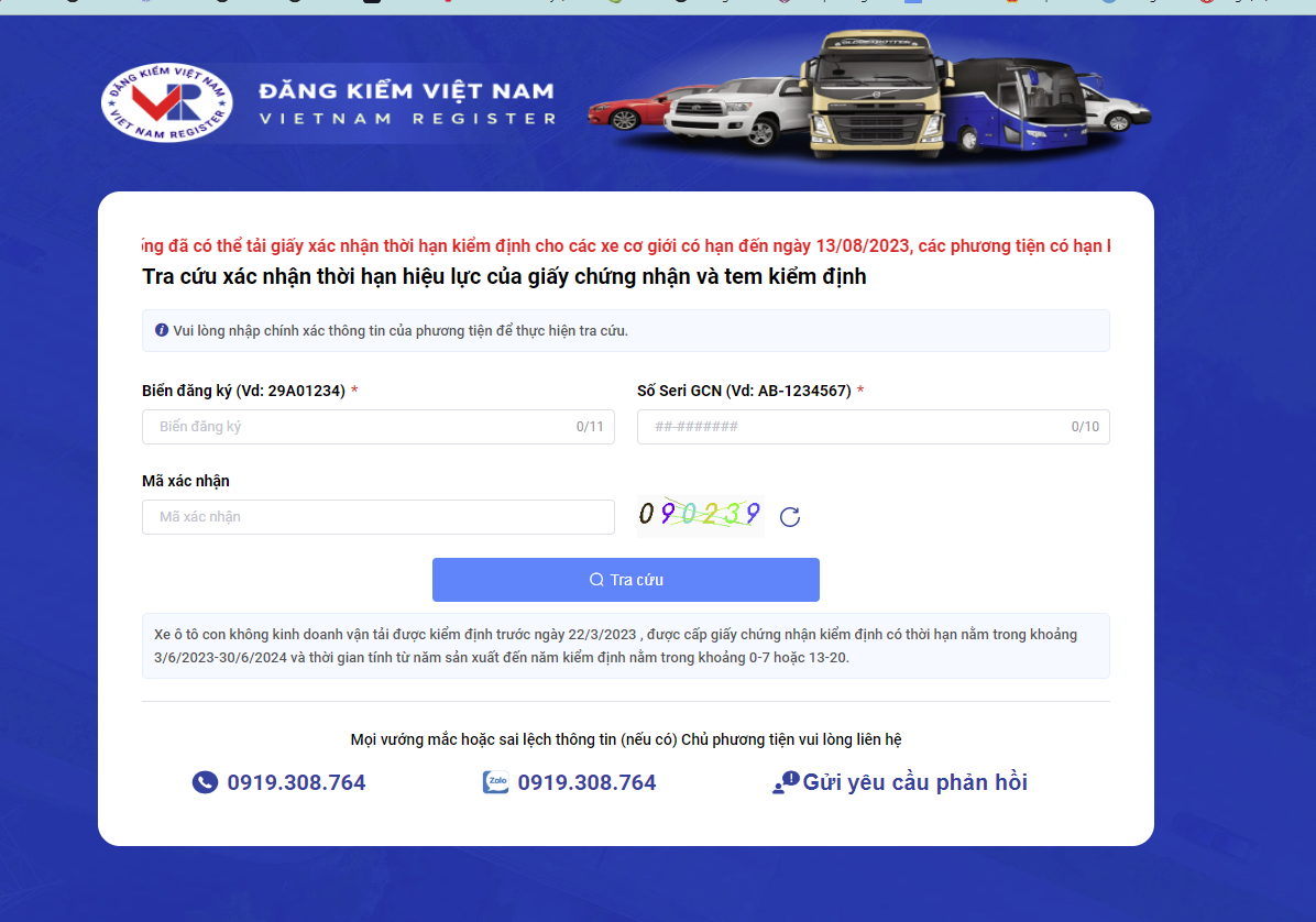 xe bán tải có được gia hạn đăng kiểm không thủ tục gia hạn đăng kiểm