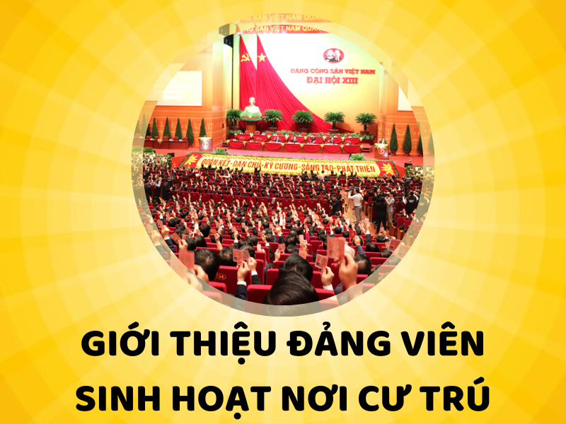 Giới thiệu đảng viên sinh hoạt nơi cư trú