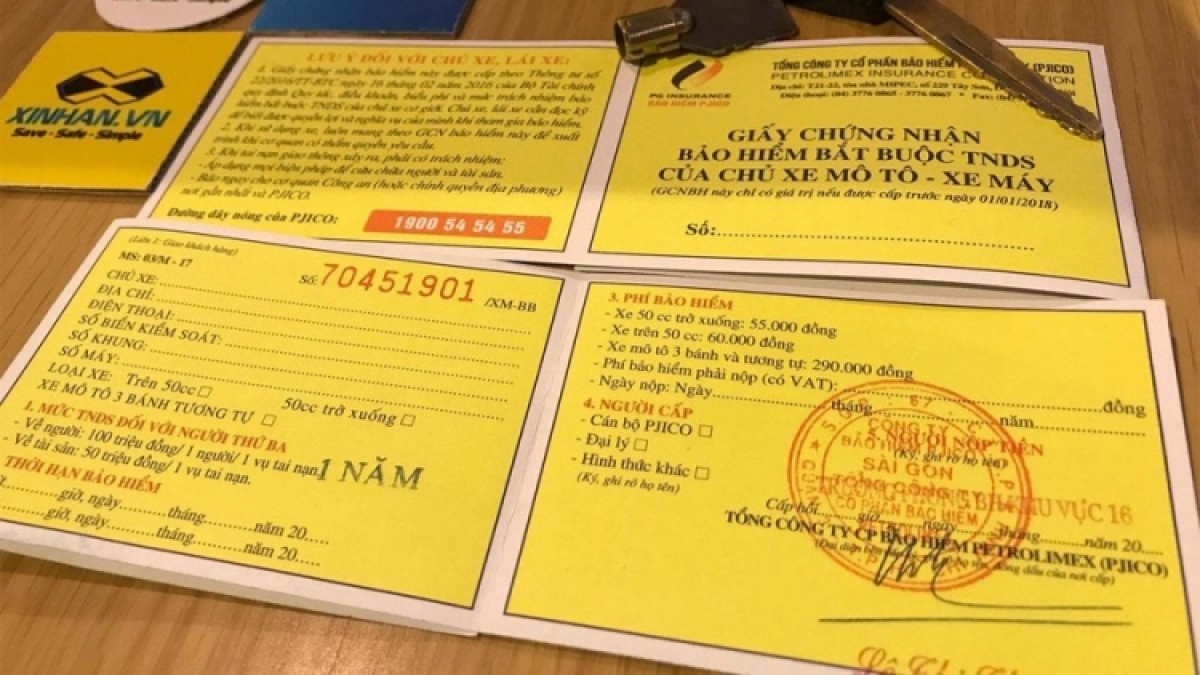 sang tên đổi chủ có phải mua lại bảo hiểm không Không mua bảo hiểm bắt buộc, ô tô và xe máy bị phạt bao nhiêu?