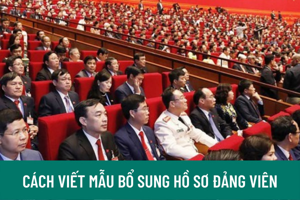 Hướng dẫn ghi phiếu bổ sung hồ sơ Đảng viên