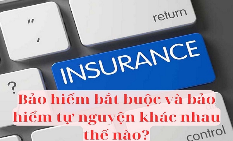 Bảo hiểm bắt buộc và bảo hiểm tự nguyện khác nhau thế nào?