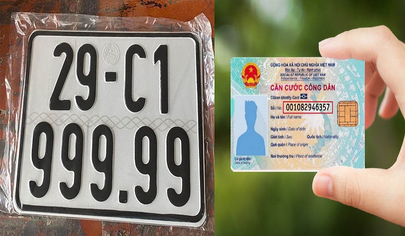 Biển số định danh có phải số CCCD không
