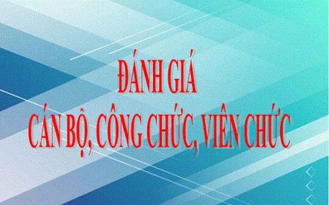 Đánh giá cán bộ là gì?
